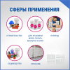 Мешок из полиэтилена, 55x105, 50 кг, 55г, белый